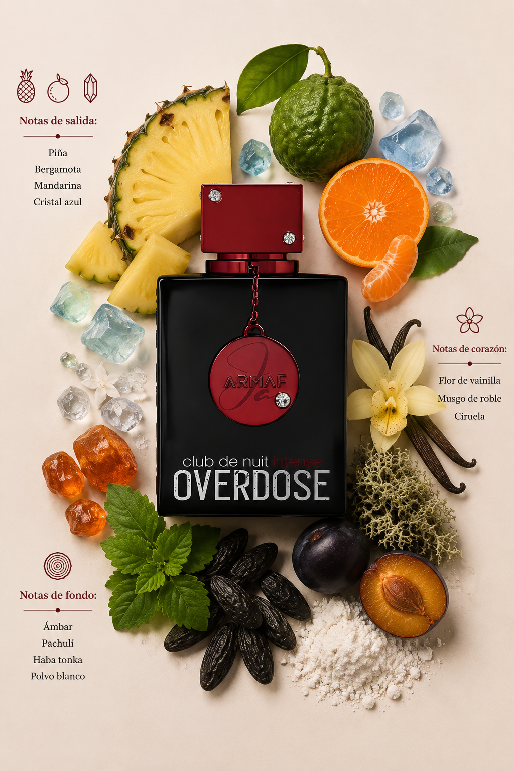 CLUB DE NUIT OVERDOSE Extrait de Parfum (100ml)