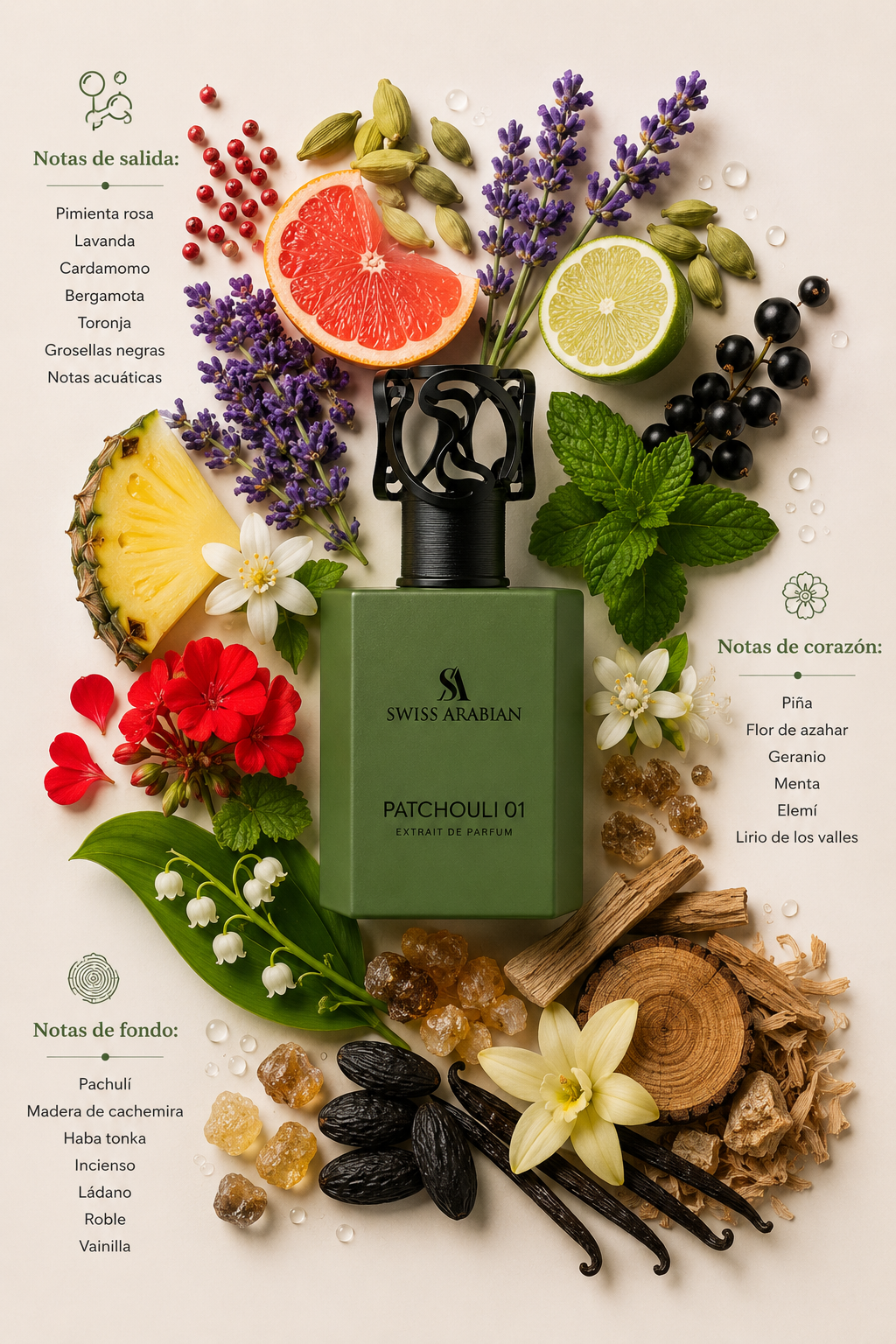 PATCHOULI 01 Extrait Parfum (50ml)