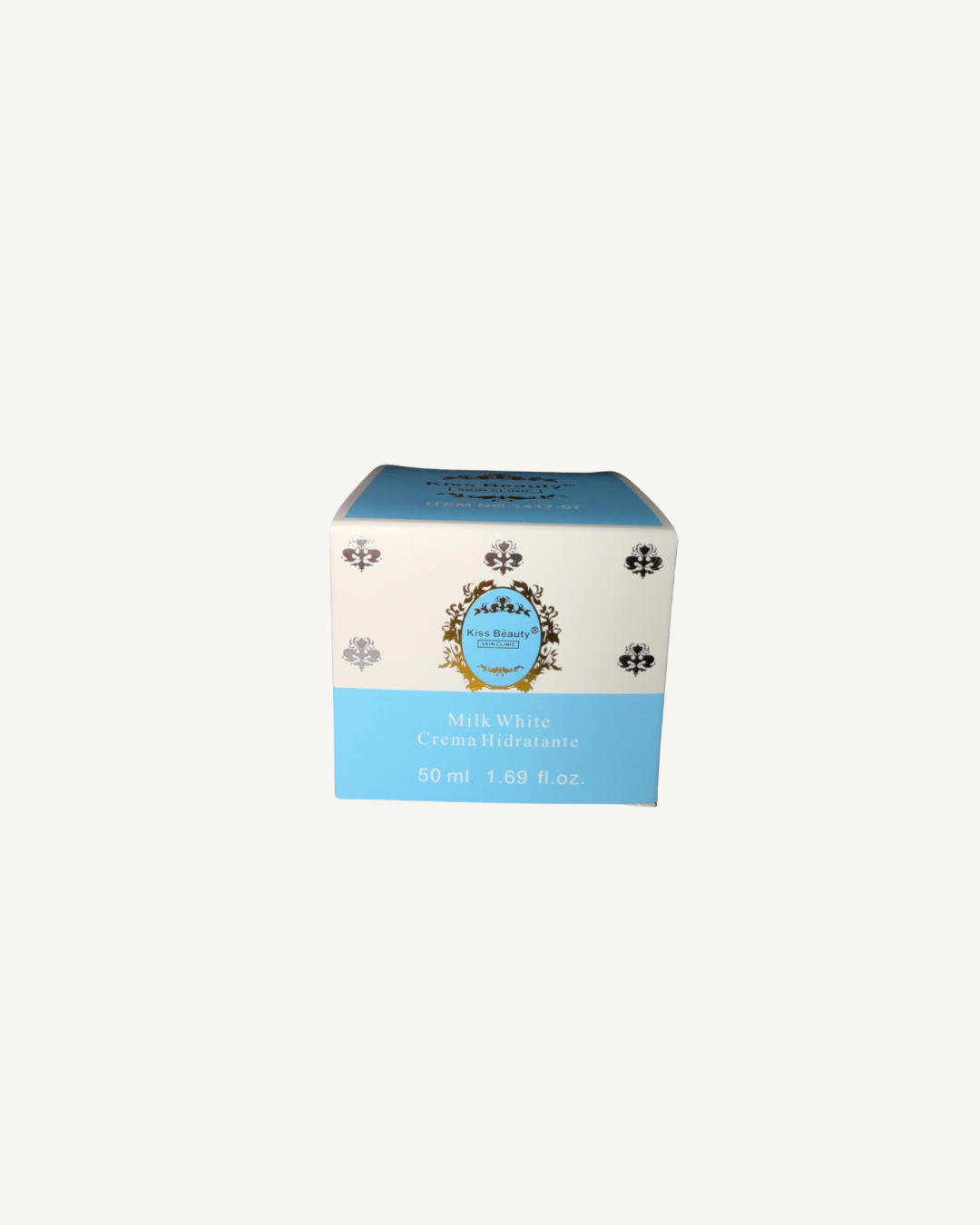 Crema Hidratante Facial Milk White Kiss Beauty 50 ml – Skin Clinic