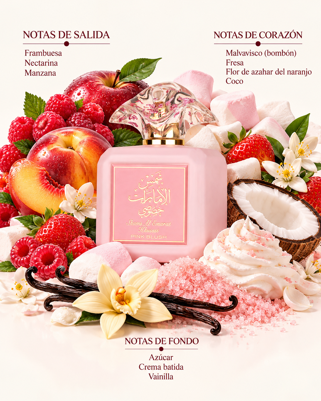 SHAMS AL EMERAT PINK BLUSH EDP (100ml)