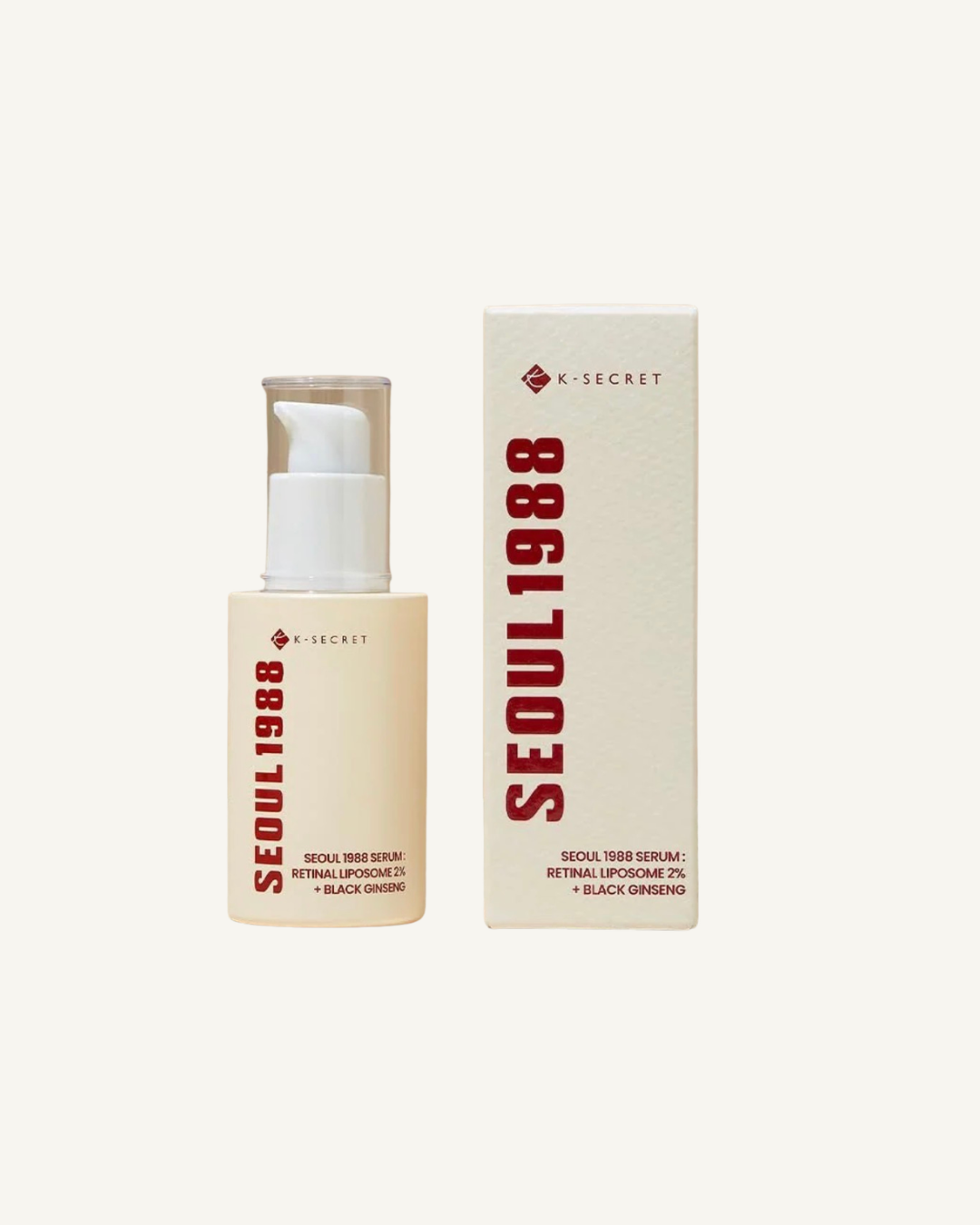 K-SECRET Seoul 1988 Serum Retinal Liposome 2% + Black Ginseng 30ml