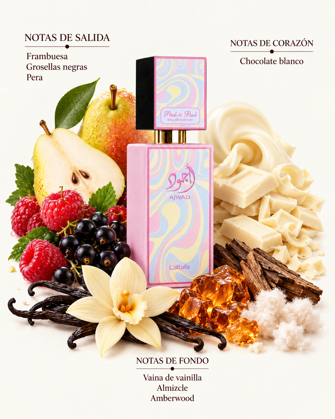 AJWAD PINK TO PINK CREAMY ELIXIR EDP (60ml)