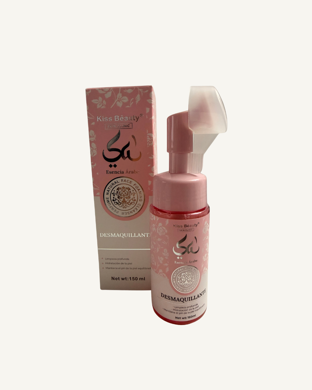 Desmaquillante Facial Yara Kiss Beauty Skin Clinic 150 ml – Limpiador Facial Espumoso