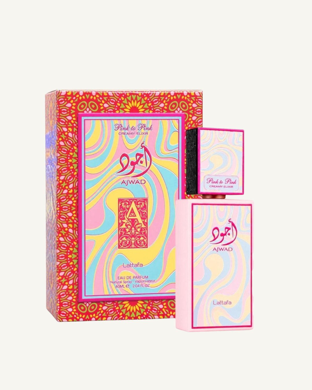 AJWAD PINK TO PINK CREAMY ELIXIR EDP (60ml)