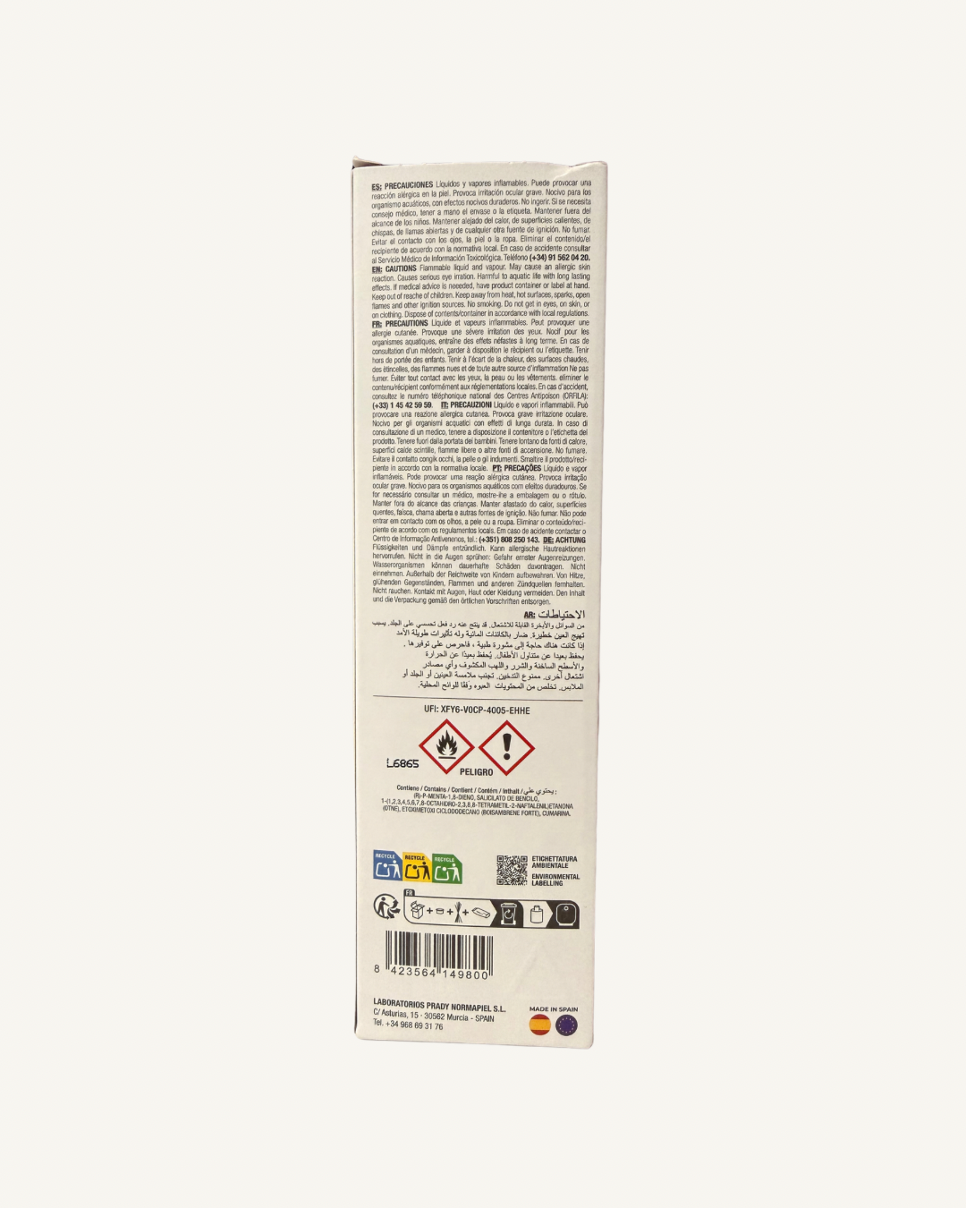 Ambientador Mikado Prady Home Yani Elixir 100 ml – Difusor de Varillas
